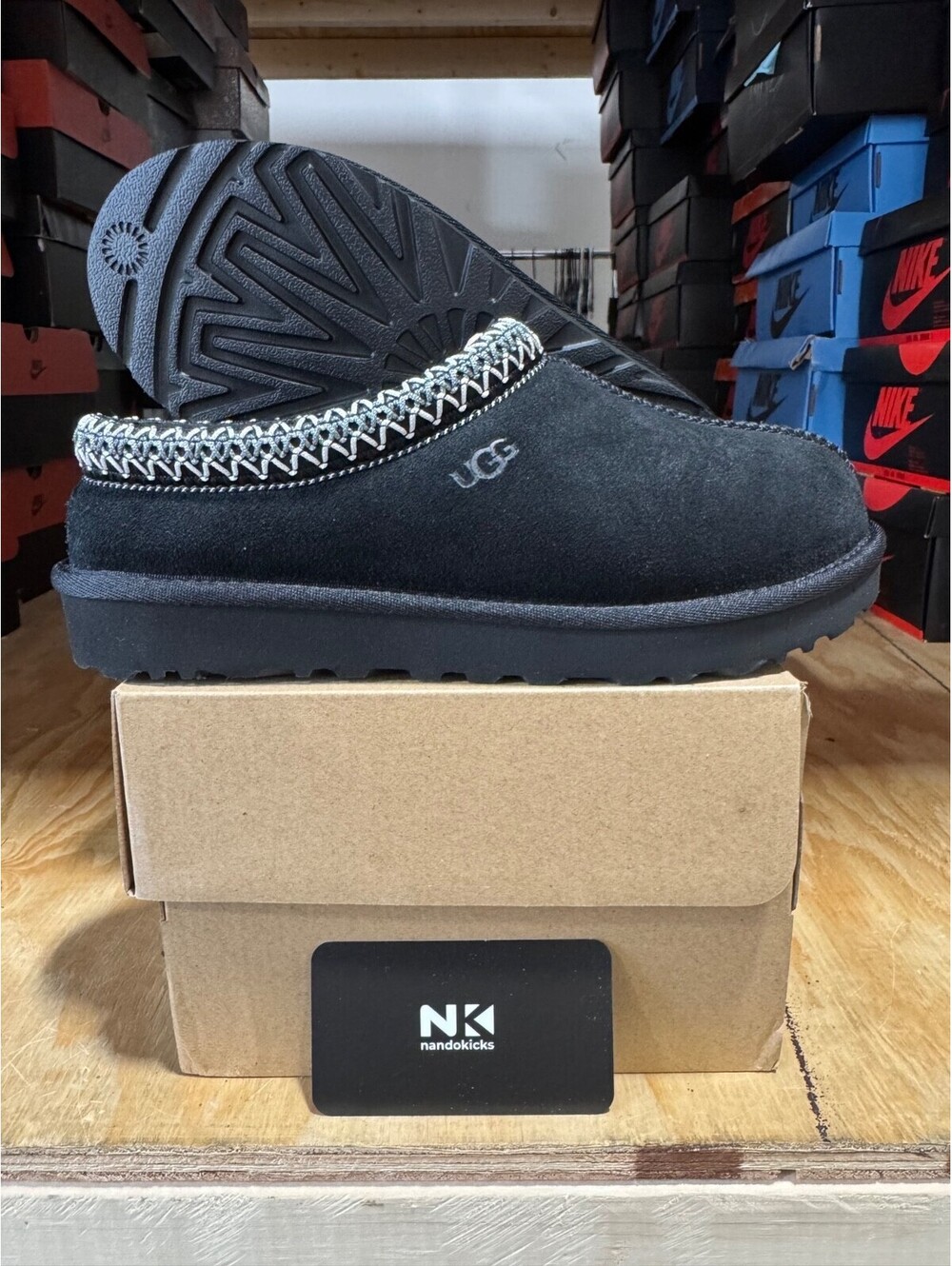 UGG Wmns Tasman 2 'Black' 1174470-BLK NEW WOMENS SIZE 7
